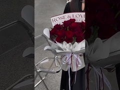 Papel de flores de embalaje de flores de papel de ramos impermeable de poliamina