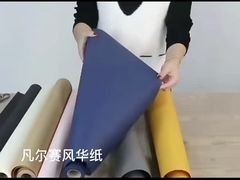 Papel de envoltura de flores de la serie Fenghua, papel kraft espesado impermeable, papel de envoltura de flores de rollo