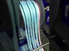 Cinturón de Meisida con hilo de 3,8 cm cinta de oro caliente y plata estrella de arco iris gradiente de color cinta mayorista