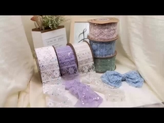 Estilo coreano de alta gama hombre de pescado cinta de encaje 7cm accesorio para el cabello con alta gama sentir cinta DIY semi-aleta