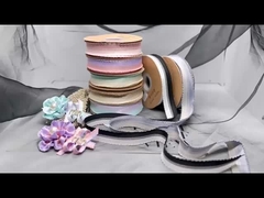 Envases de flores de estilo coreano con cinta de satén mate, pastel de cumpleaños, caja de regalo, cinta de ramo.