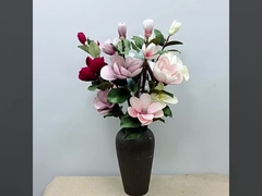 Simulación transfronteriza de magnolia de espuma EVA para el hogar interior decoraciones de flores falsas