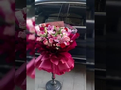 Romantic Love Series Flower Shop Papel de envoltura de flores, papel de envoltura de flores, papel de ramo