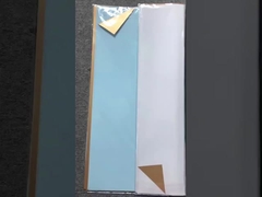Papel de envasado de flores, película de dos colores para el Día de San Valentín, papel dorado resistente al agua, paquetes de regalo de ramo