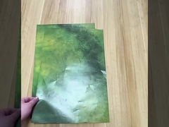 Boquete de flores de papel lavado con tinta, papel de envoltura decorativo para el pequeño príncipe, papel plano con textura de piedra