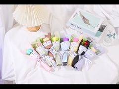 Día de San Valentín y regalo de Navidad, rosa de encaje simple, flor de jabón, flor artificial, fresca y pequeña