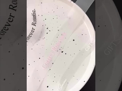 Cinturón transparente con niebla