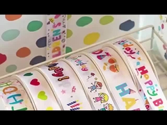El día de los niños cinta pastel de cumpleaños dibujos animados cinta horneado cinta regalo cinta cinta decoración de gestos de manos