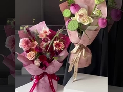 Papel de embalaje de flores de estilo antiguo