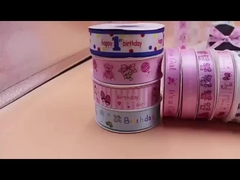 Cintas de embalaje, de tejido de poliéster, de impresión y de letras