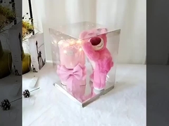 Para la temporada de graduación, di a mis compañeros de clase y maestros muñecas de oso de fresa, ramos de rosas, Qixi