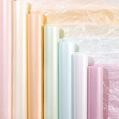 Un buen precio. perla elegante impermeable de papel Rolls de embalaje de la flor de los 50cm de los x 70cm en línea