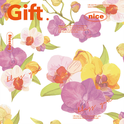Un buen precio. Florista blanco Wrapping Paper Sheets de la hortensia de la orquídea de mariposa los 58cm los x 58cm en línea