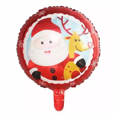 comprar Globos de la hoja de la Feliz Navidad de Wholesal 18inch para el globo adornado la Navidad Fabricación en línea