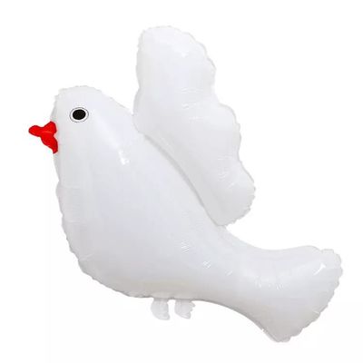 comprar La nueva paloma blanca de Globos de la hoja de la paloma de la paz del pájaro de Wholesal hincha decoraciones de la fiesta de graduación de la boda Fabricación en línea