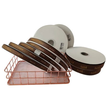 comprar Envase de regalo de poliéster cinta de papel rayado impermeable 20Y longitud online manufacture