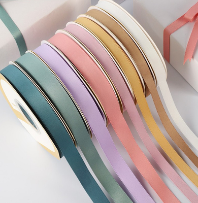 Un buen precio. Cinta de la caja de regalo de la decoración del arco de Matte Cotton Flower Packaging Ribbon DIY en línea