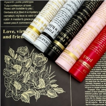 Un buen precio. Papel Nosa Papel de envoltura de flores herbales Papel impermeable de papel coreano Papel floral Papel de envoltura de flores Materiales al por mayor en línea