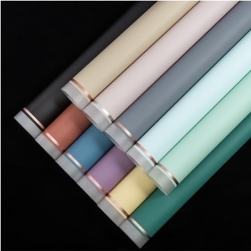 Un buen precio. Nuevo papel de envoltura impermeable para flores Suministros al por mayor de tiendas de flores Material de papel de envoltura para flores en línea