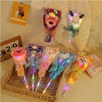 comprar Cartoon infantil Flash Botín de hadas Bouquet con juguetes luminosos Plush 10x32cm online manufacture