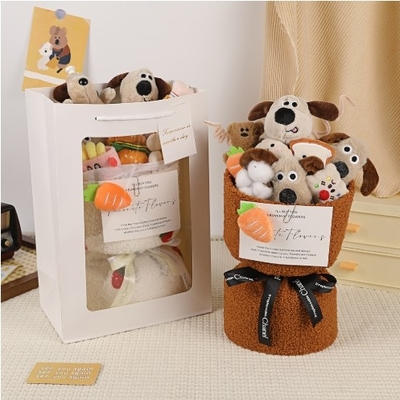 comprar Muñeca de perro soltera muñeca de ramo para novia mejor amigo niños regalo del día del estudiante 520 ceremonia de adultos online manufacture