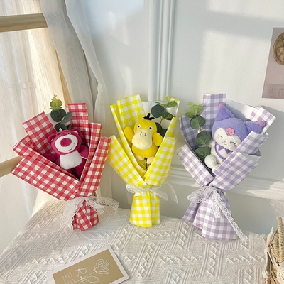 Un buen precio. 520 Regalo para el Día de la Madre Bouquet de muñecas de dibujos animados de peluche para el Día de San Valentín y la temporada de graduación en China en línea