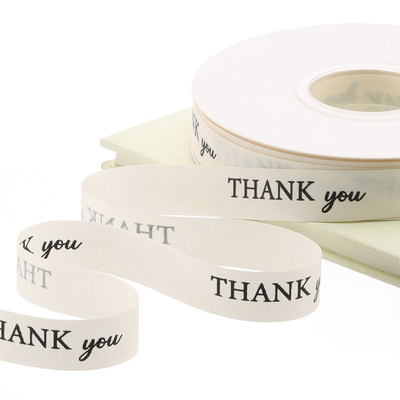 comprar Venta al por mayor de poliéster de algodón de arroz blanco cinta inglesa de flores de embalaje cinta inglesa cinta floristería ramo cinta de poliéster Fabricación en línea