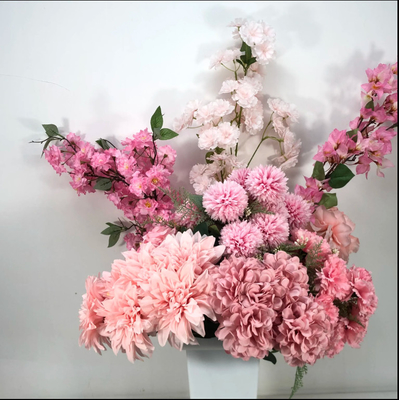 comprar AF-111 en stock Venta caliente rosa seda peonía ramo flores artificiales flores baratas para el hogar flores de boda decorativas online manufacture