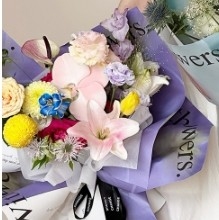 comprar Papel para envolver flores con atmósfera impresionista online manufacture