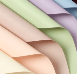 comprar Papel de embalaje de flores resistente al agua de color sólido online manufacture