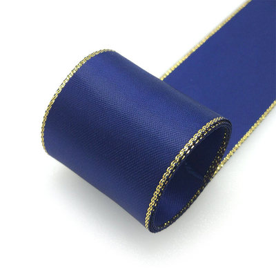 comprar 35 color cinta de oro de borde de cebolla 28801 Yao Ming poliéster satinado cinta de borde de oro cinta de empaque de flores online manufacture