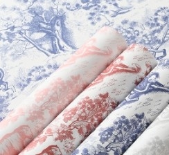 Un buen precio. Papel kraft de impresión retrógrada de papel de embalaje de flores en línea