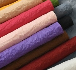 comprar Papel para embalaje de flores de nieve amassado a mano online manufacture