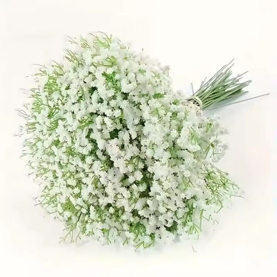 comprar SuperZ Respiro del bebé Flores artificiales realistas Gypsophila Bouquets con fiesta de bodas Decoración de jardín Decoración del hogar para Pascua Fabricación en línea