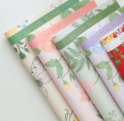 comprar Papel de embalaje de flores del día de San Valentín online manufacture