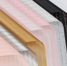 comprar Pequeño papel mate inglés, papel vegetariano coreano, papel de envasado de flores online manufacture
