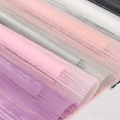 Un buen precio. Papel Han Su, papel mate de hilo de amor, papel de envoltura de flores, plástico impermeable, material de embalaje de regalo de ramo de floristería, papel de envoltura de flores en línea