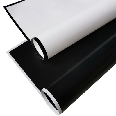 Un buen precio. Papel de envoltura de flores de borde blanco y negro, ramo, papel vegetariano coreano, material de papel de envoltura impermeable, arte floral, cesta de flores, crisantemo en línea