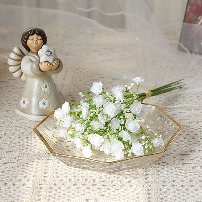 comprar Mini cielo estrellado escrito a mano, colores de primavera, estrellas estrelladas, flores simuladas, flores falsas, ramo artificial, colocación de bodas en casa Fabricación en línea