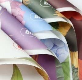 comprar Papel de embalaje de flores a prueba de agua de estilo coreano online manufacture