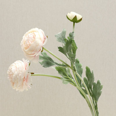 comprar Alta gama de interiores de estilo nórdico en masa de 3 cabezas de loto en forma de mil flores artificiales de decoración de la casa sala de estar flor artificial mayorista Fabricación en línea