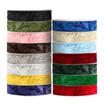 comprar Cinta de terciopelo de Meisida, cinta de plegado vintage, embalaje de regalo, cinta decorativa navideña online manufacture