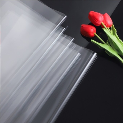 comprar Papel de envoltura de flores de celofán OPP a prueba de polvo de alta transparencia, celofán como base para ramos y celofán para arte floral online manufacture