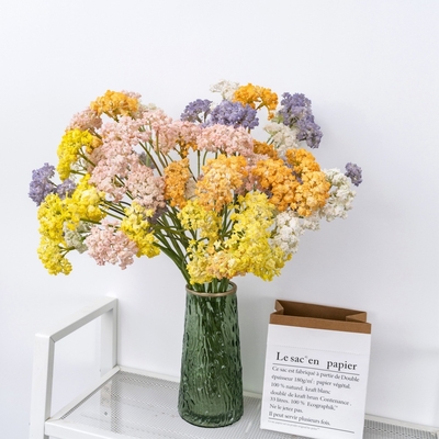 Un buen precio. INS fabricante de flores artificiales decoración del hogar ramo de bodas rosa pared flores artificiales en línea
