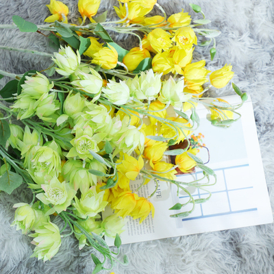 comprar Flores de simulación nórdica de alta gama, campanas de viento, flores de seda, flores falsas, muebles para el hogar, casas de familia, salas de estar, arreglos florales de escritorio, flores de seda, decoraciones de bodas online manufacture