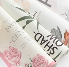comprar Papel de embalaje de flores frescas de estilo chino. online manufacture