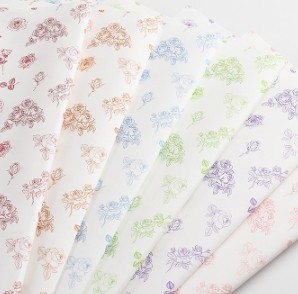 Un buen precio. Papel de embalaje de flores a prueba de agua Rose Expectation en línea