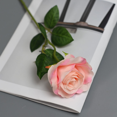 comprar Imitación al por mayor de una sola rosa, regalo de San Valentín del Festival Qixi, flor de cascada de rosas, decoración de la escena del hogar online manufacture