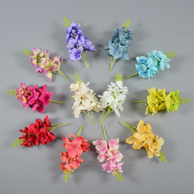 comprar Simulación de la cadena de flores de jacinto decoración para el hogar fotografía accesorios de decoración decoración de ropa de cabeza étnica producción de accesorios flores de seda online manufacture