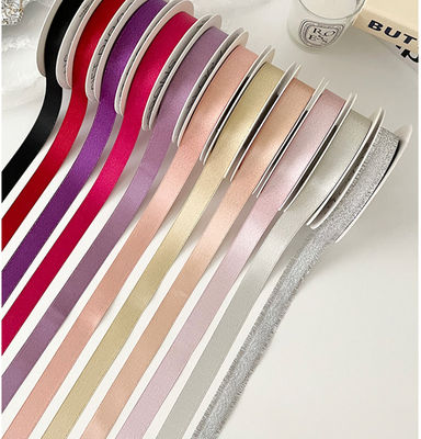 comprar Fabricación artesanal DIY Es necesario tener cinta de tela rosa claro cinta de estrella rota y ramo de flores para arreglos florales Fabricación en línea